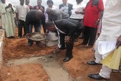 Vice-Chancellor Lays Foundation for New SMAT Complex